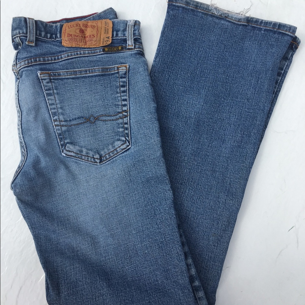 Lucky Brand Dungarees Peanut Pant Lower Rise Jeans - Picture 3 of 8